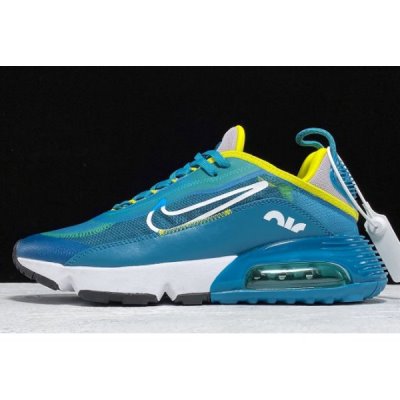 Nike Air Max 2090 Teal Turkuaz / Sarı Koşu Ayakkabısı Türkiye - 533GD734